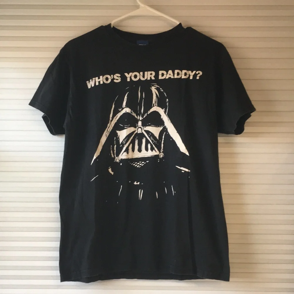 Star Wars Who’s Your Daddy Tee Shirt - Picture 1 of 4